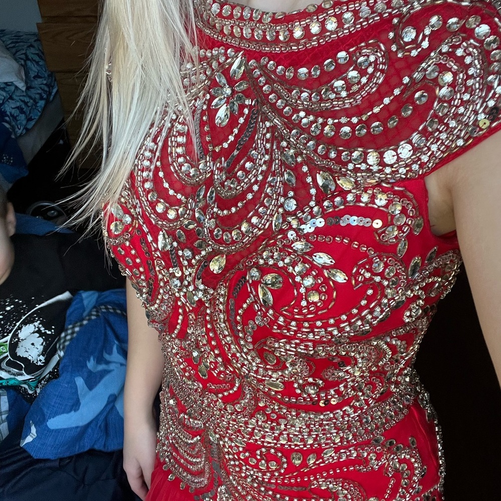 Mac’duggal prom dress/pageant dress/ formal dress. Size 4